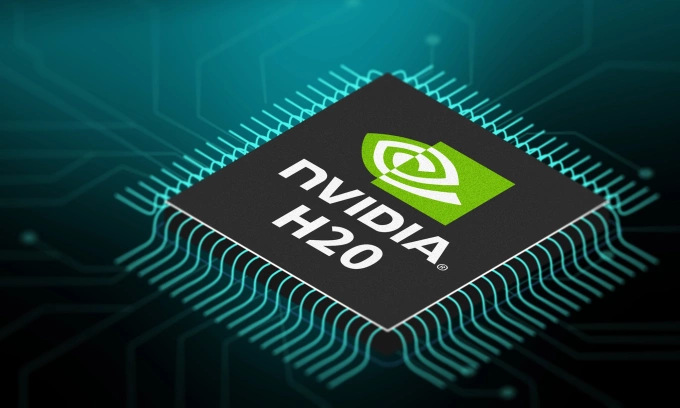 Minh họa về chip Nvidia H20. Ảnh: VCG