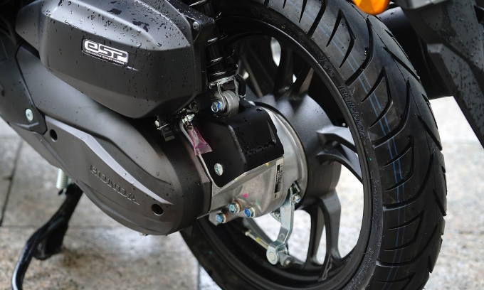 Động cơ xăng 125 phân khối trên một mẫu xe Honda. Ảnh: Phạm Trung