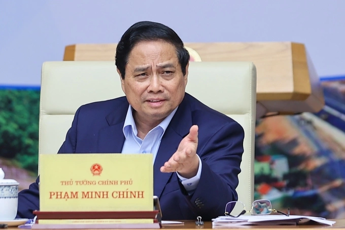 Thủ tướng Phạm Minh Chính phát biểu sáng 31/7. Ảnh: Nhật Bắc
