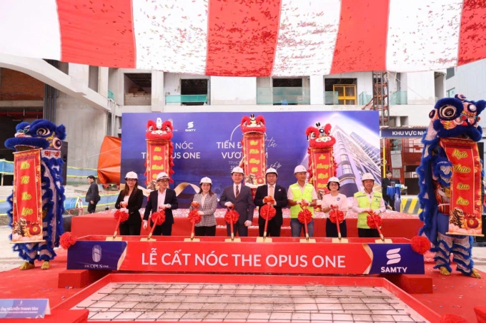 Toàn cảnh dự án The Opus One tại khu đô thị Vinhomes Grand Park, TP HCM. Ảnh: Vinhomes