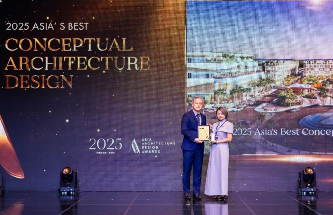 The Centric của Masterise Homes nhận giải Thiết kế kiến trúc có ý tưởng xuất sắc châu Á 2025. Ảnh: Masterise Homes