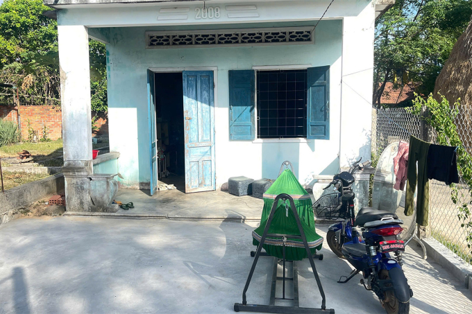 Căn nhà nơi phát hiện bà Nguyễn Thị Thanh Tú tử vong. Ảnh: Ngọc Oanh