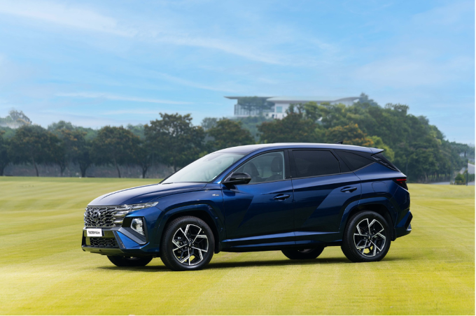 Hyundai Tucson thuộc phân khúc SUV cỡ C. Ảnh: HTV