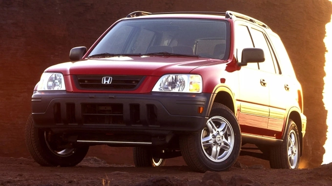 Honda CR-V đời 1997 tại thị trường Mỹ. Ảnh: Carscoops