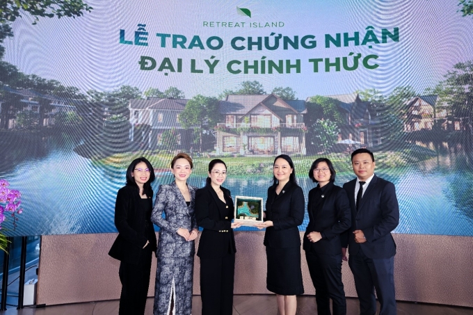 IQI Việt Nam trở thành đại lý phân phối phân khu biệt thự đảo Retreat Island. Ảnh: ECP