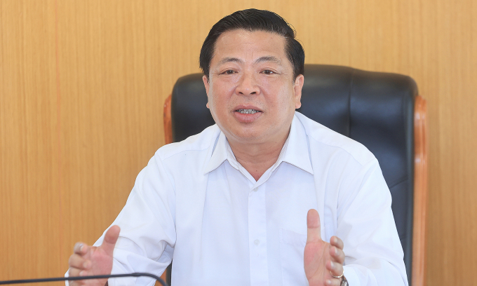 Bộ trưởng Xây dựng Trần Hồng Minh. Ảnh: Anh Duy