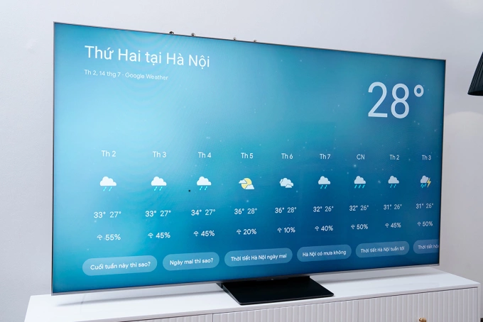 Google Assistant giúp tra cứu nhiều thông tin chỉ với giọng nói. Ảnh: Tuấn Hưng