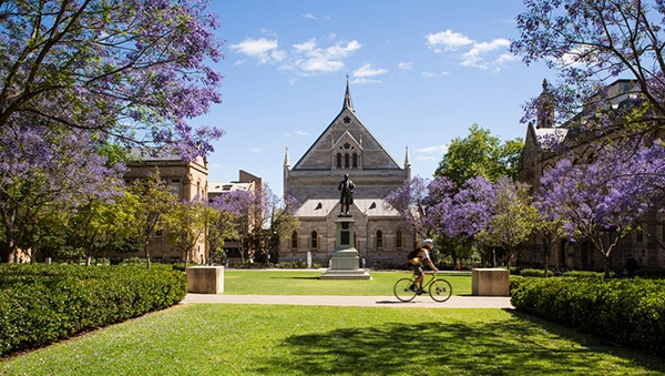 Khuôn viên Đại học Adelaide. Ảnh: Adelaide University