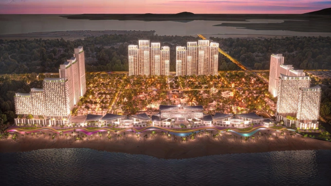 Phối cảnh toàn khu đô thị Blanca City. Ảnh: Sun Property
