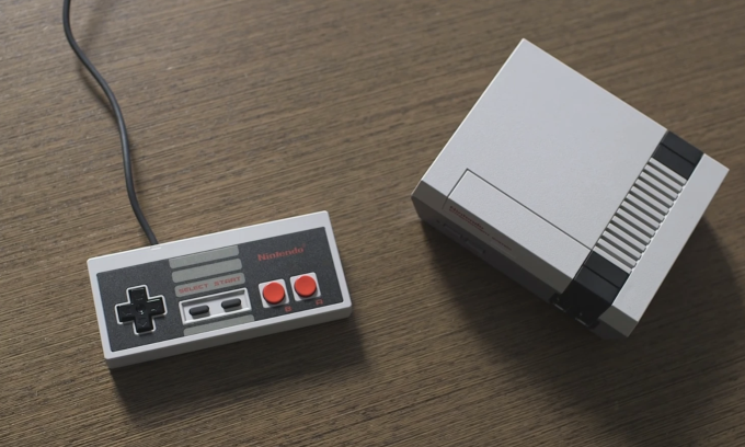 Một mẫu máy game NES. Ảnh: The Verge