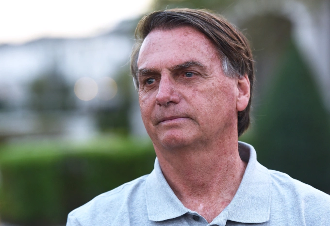 Cựu tổng thống Brazil Jair Bolsonaro ở thành phố Kissimmee, bang Florida, Mỹ, hồi tháng 1/2023. Ảnh: AFP