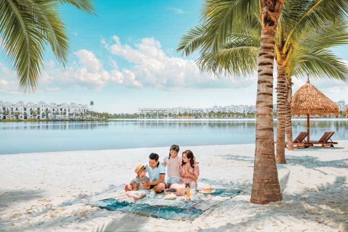 Cư dân The Metropolitan được hưởng trọn hệ sinh thái tiện ích xanh của Vinhomes Ocean Park 1. Ảnh: Vinhomes