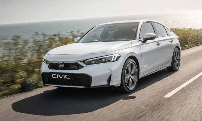 Mẫu hatchback Civic 2026 lộ diện. Ảnh: Honda