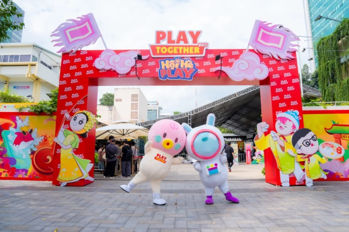 Lễ hội hè kết nối game thủ tại TP HCM. Ảnh: VNG