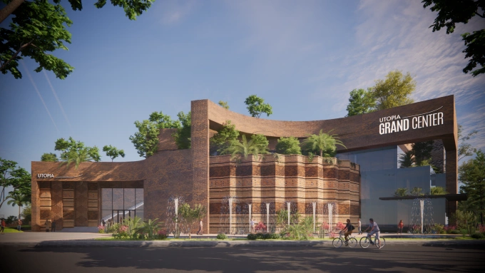 Phối cảnh trung tâm hội nghị Utopia Grand Center. Ảnh: Phú Thành Holdings