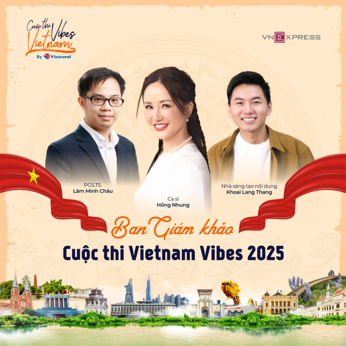 Ban giám khảo cuộc thi Vietnam Vibes by Vietravel. Ảnh: VnExpress