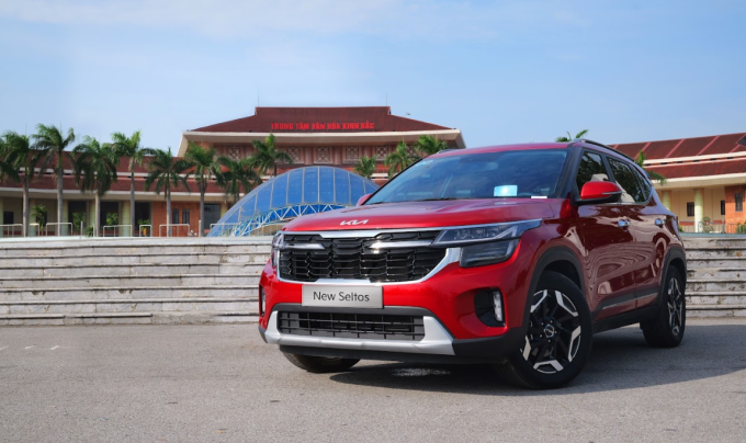 Kia Seltos nhận ưu đãi cao nhất 50 triệu đồng trong tháng 8. Ảnh: Thaco Auto