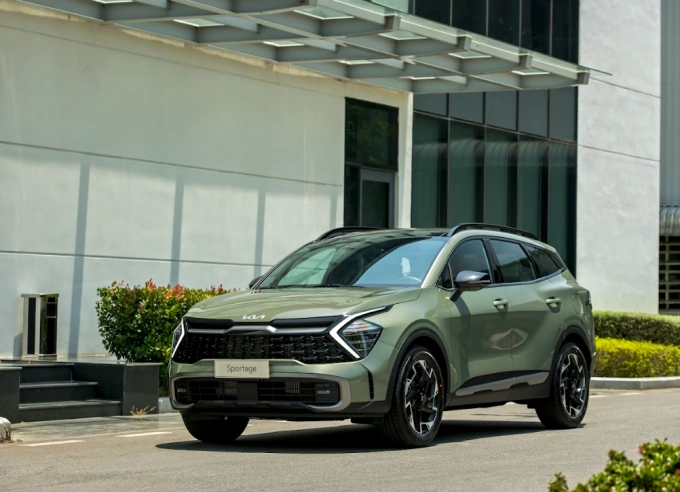 Kia Sportage có không gian nội thất rộng rãi hàng đầu phân khúc. Ảnh: Thaco Auto