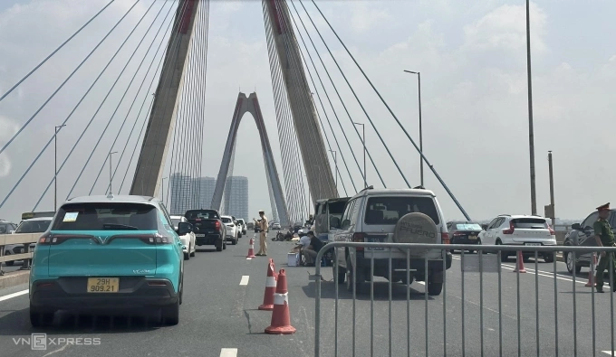 Hiện trường vụ tai nạn. Ảnh: Việt An
