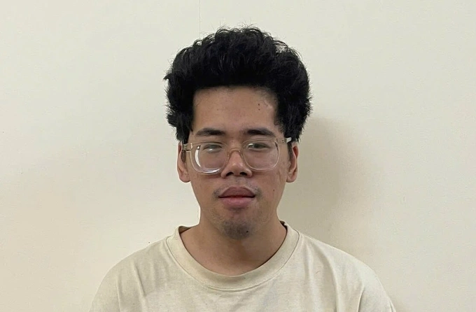 Nghi phạm Lê Nguyễn Kỳ Vĩ. Ảnh: Công an cung cấp