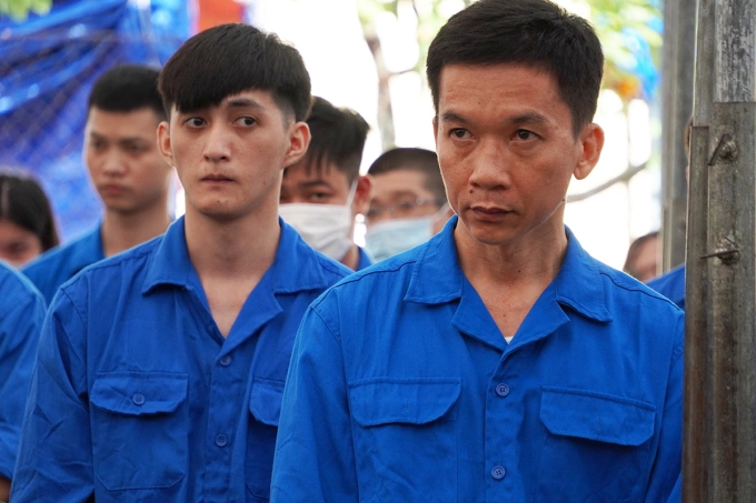 Trần Văn Châu tại tòa phúc thẩm. Ảnh: Hoàng Nam