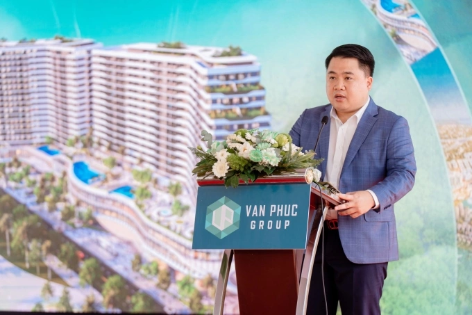Tổng giám đốc Van Phuc Group phát biểu tại sự kiện