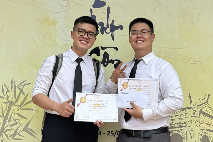 Thành Đồng (trái) và Tùng Kiên. Ảnh: Nhân vật cung cấp