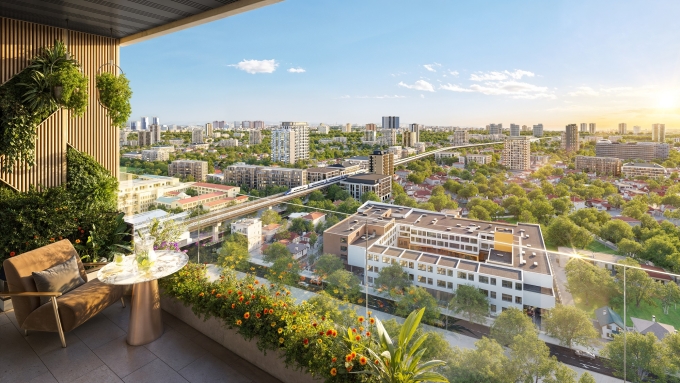 Mỗi tòa nhà tại Sun Feliza Suites sở hữu không gian sống khác biệt. Ảnh: Sun Property