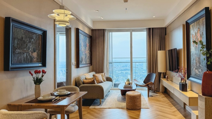 Căn hộ của cô Nguyễn Thị Hoàng Yến - Masteri West Heights (Smart City, Hà Nội). Ảnh: NVCC