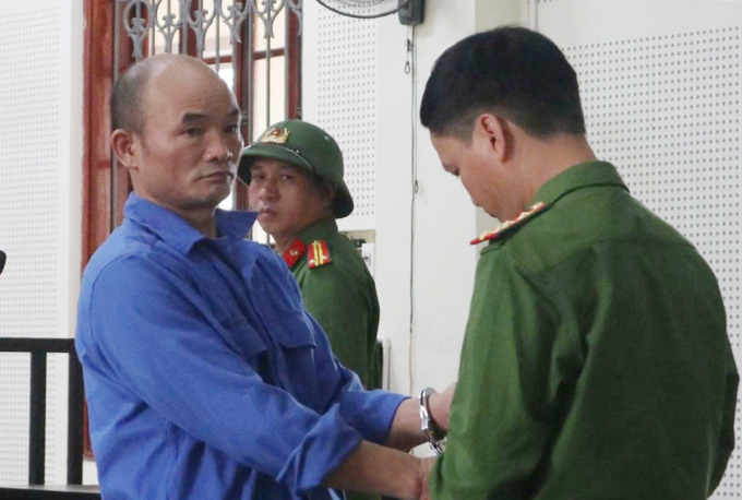 Bị cáo Pháp tại tòa. Ảnh: Hùng Lê