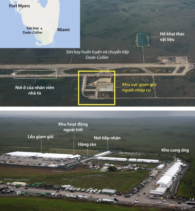 Vị trí và sơ đồ nhà tù cá sấu Alcatraz. Đồ họa: Washington Post