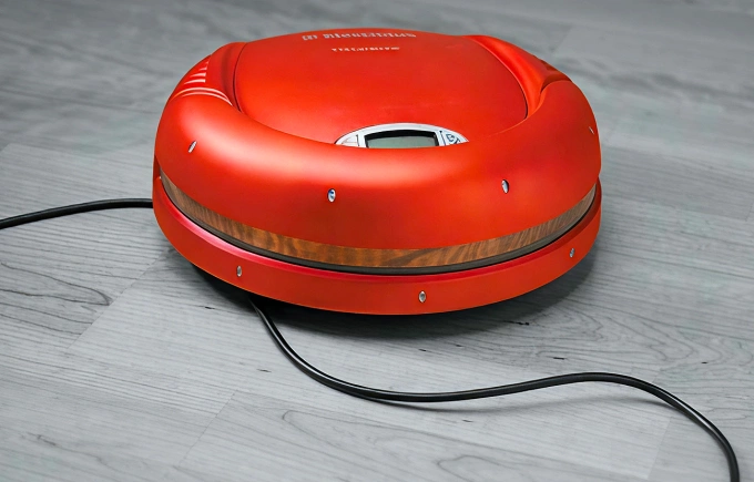 Mẫu Electrolux Trilobite ra mắt năm 2001 được xem là ông tổ của robot hút bụi hiện đại. Ảnh: Research Gate