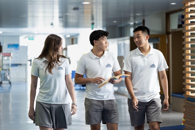 Học sinh ISHCMC học tập trong không gian hiện đại. Ảnh: ISHCMC