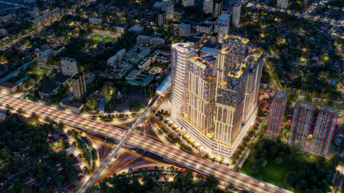 Với hạ tầng giao thông đồng bộ, cư dân Sun Feliza Suites thuận tiện di chuyển. Ảnh: Sun Property