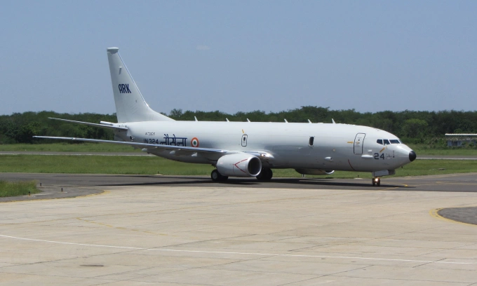 Máy bay P-8I được bàn giao cho Ấn Độ hồi năm 2014. Ảnh: Boeing