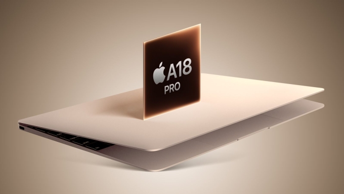Hình minh họa MacBook giá rẻ dùng chip iPhone. Ảnh: Macrumors.