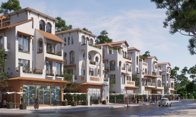 Phối cảnh nhà phố, biệt thự Casa. Ảnh: Sun Group