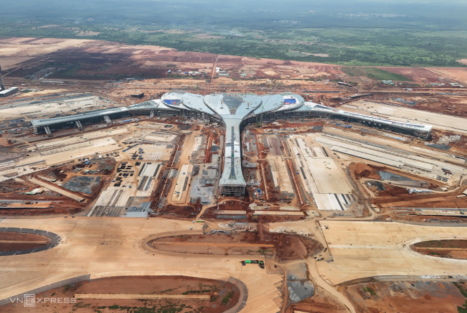 Sân bay Long Thành tháng 7/2025. Ảnh: Quỳnh Trần