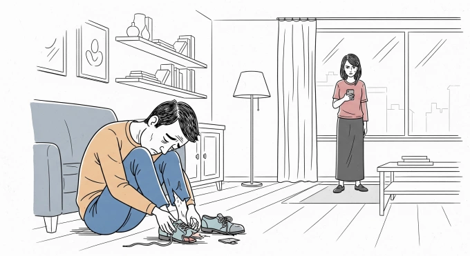 Bạn gái cắt nát đôi giày tôi mới mua vì không tặng quà cho em