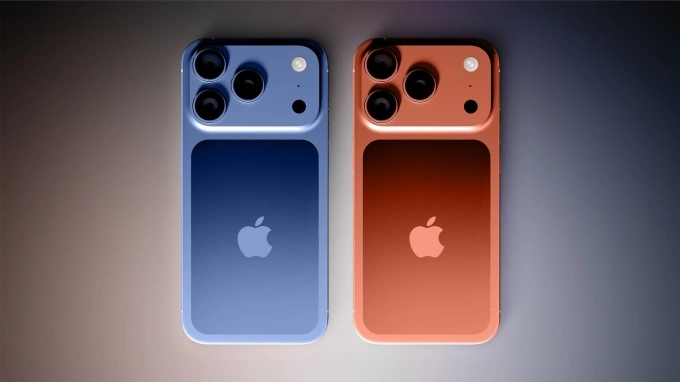 Hai màu sắc được cho là màu mới trên iPhone 17 Pro. Ảnh: Macrumors