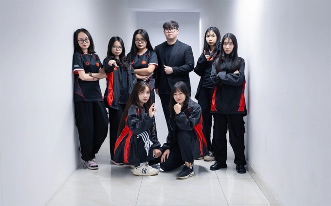 Đội hình One Star Esports Liên quân mobile nữ.