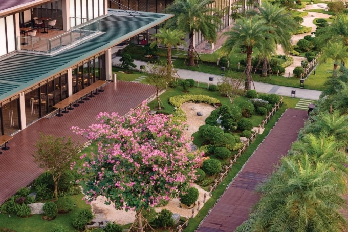 Triết lý vị nhân sinh được thể hiện qua từng chi tiết quy hoạch đô thị tích hợp Izumi City.