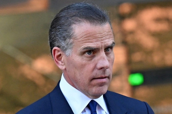 Hunter Biden tại Los Angeles, California tháng 9/2024. Ảnh: AFP