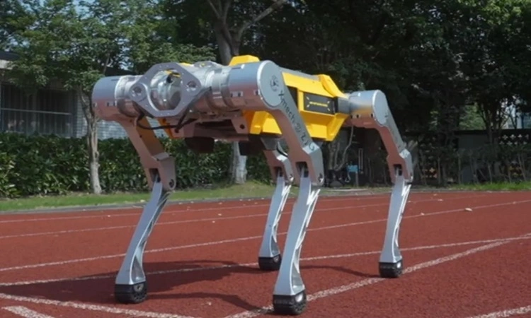 Robot chó Trung Quốc lập kỷ lục Guiness chạy 100 m