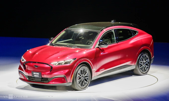 Ford Mustang Mach-E ra mắt thị trường Việt Nam ngày 15/8. Ảnh: Lương Dũng