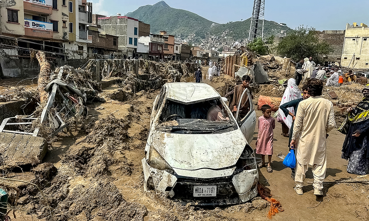 Hơn 340 người chết vì lũ quét ở Pakistan