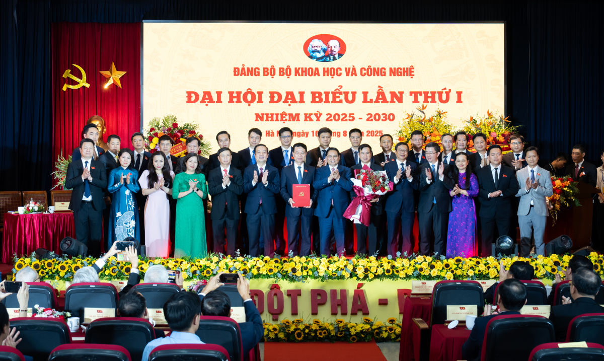 Hơn 200 đại biểu tham dự Đại hội Đảng bộ Bộ Khoa học và Công nghệ