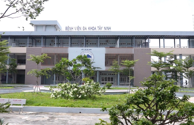 Bệnh viện đa khoa Tây Ninh. Ảnh: Nam An