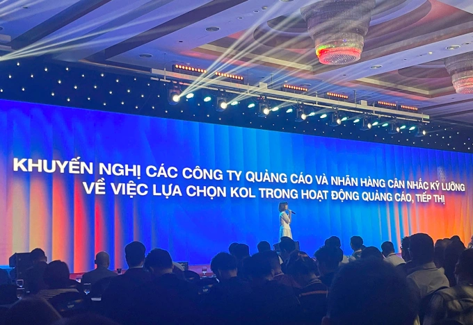 Thông điệp bà Nguyễn Thị Thanh Huyền gửi đi tại hội nghị. Ảnh: Phạm Dự