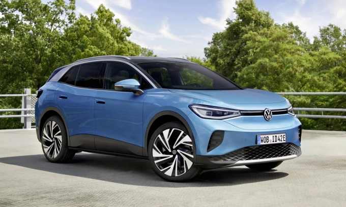 Volkswagen ID.4 - xe điện bán chạy hàng đầu châu Âu. Ảnh: Volkswagen